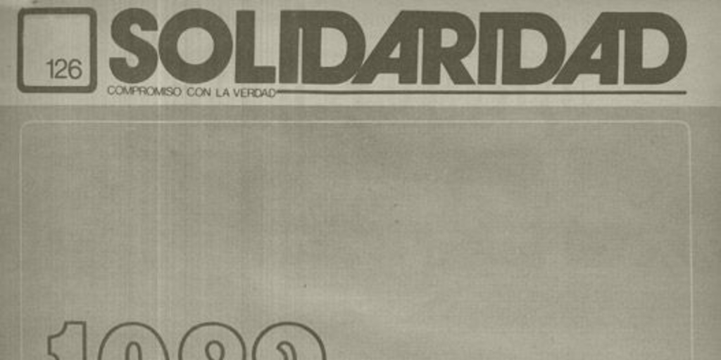 Solidaridad : n° 126-148, enero-diciembre de 1982