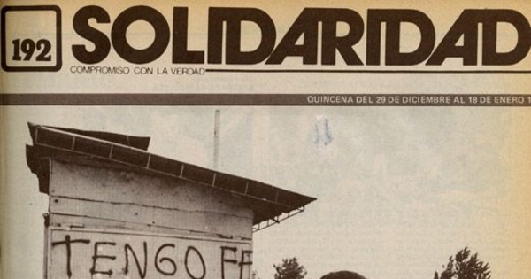 Solidaridad : n° 192-215, enero-diciembre de 1985
