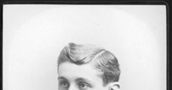 El joven Arturo Alessandri Palma, 1886