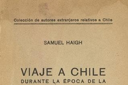 Viaje a Chile durante la época de la Independencia