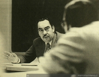 Rolando Mellafe entrevistado por Harry Goldhar, Toronto, 1971