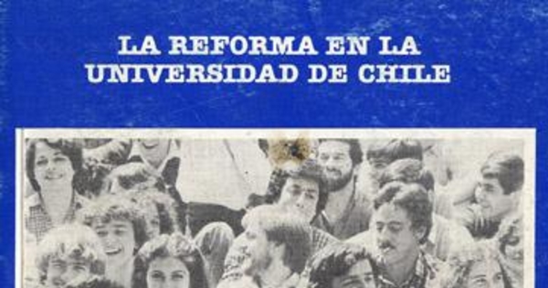 La reforma en la Universidad de Chile