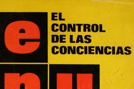 ENU: el control de las conciencias : informe crítico