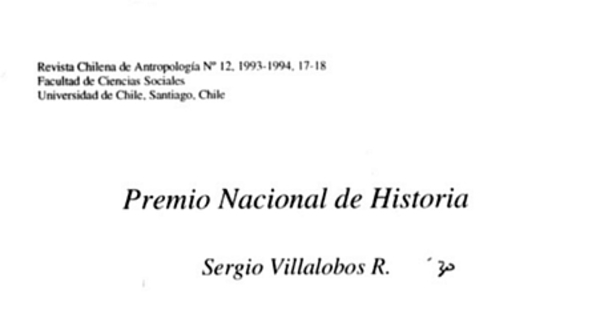 Premio Nacional de Historia