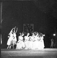 "Las Sílfides", Ballet de Arte Moderno (BAM), diciembre de 1960