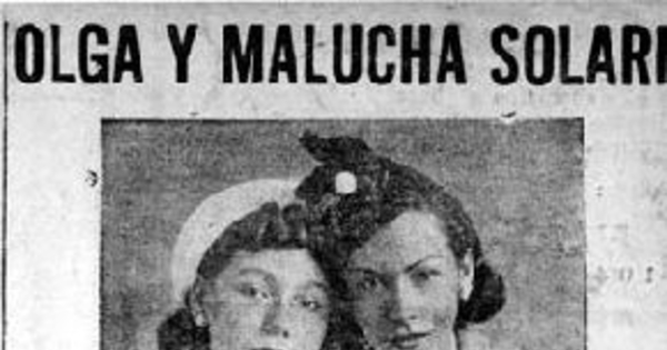Olga y Malucha Solari