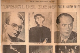 Umbral del Sueño : first all chilean ballet