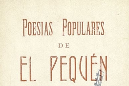 Poesías populares de El Pequén