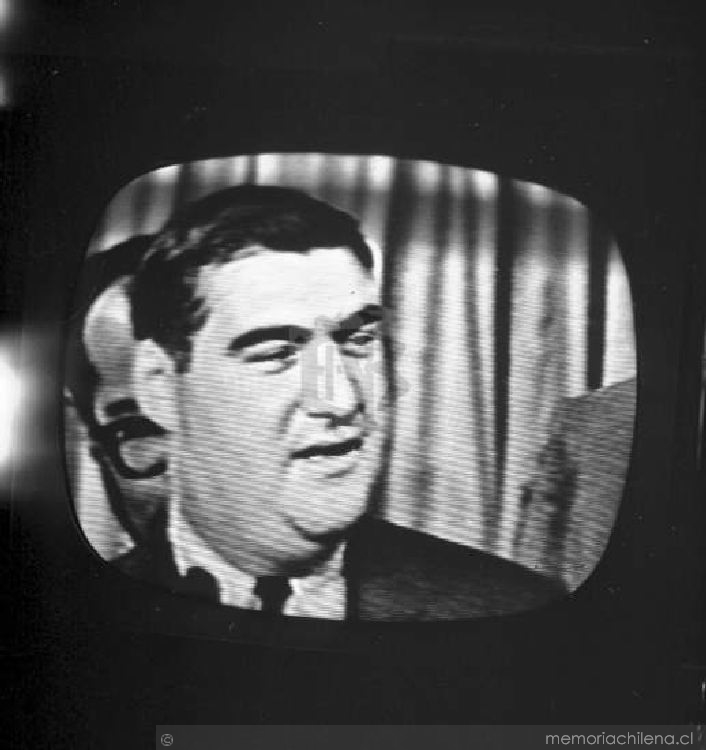 Personaje en televisión, Nueva York, 1964