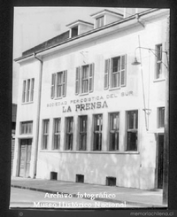 Edificio Sociedad Periodística Del Sur, "La Prensa", 1958