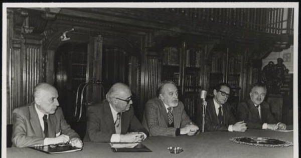 Conferencia de la Colonia Israelita en Chile, delegado de Israel y colectividades, 1982
