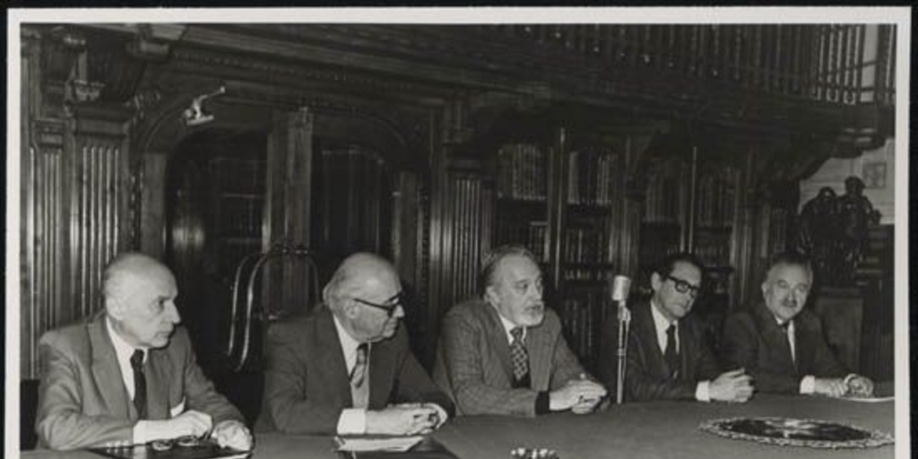 Conferencia de la Colonia Israelita en Chile, delegado de Israel y colectividades, 1982