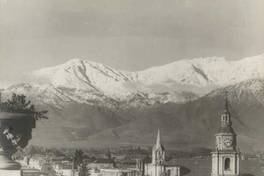 Vista general de Santiago, ca. 1930