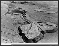 Vista general de la mina La Exótica, ca. 1969
