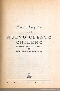 Antología del nuevo cuento chileno