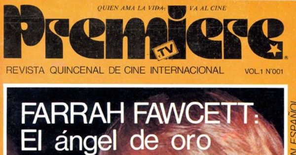 Premiere : v. 1, n° 1, 1977