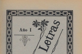 Teatro y letras : año 1, n° 6, 1909