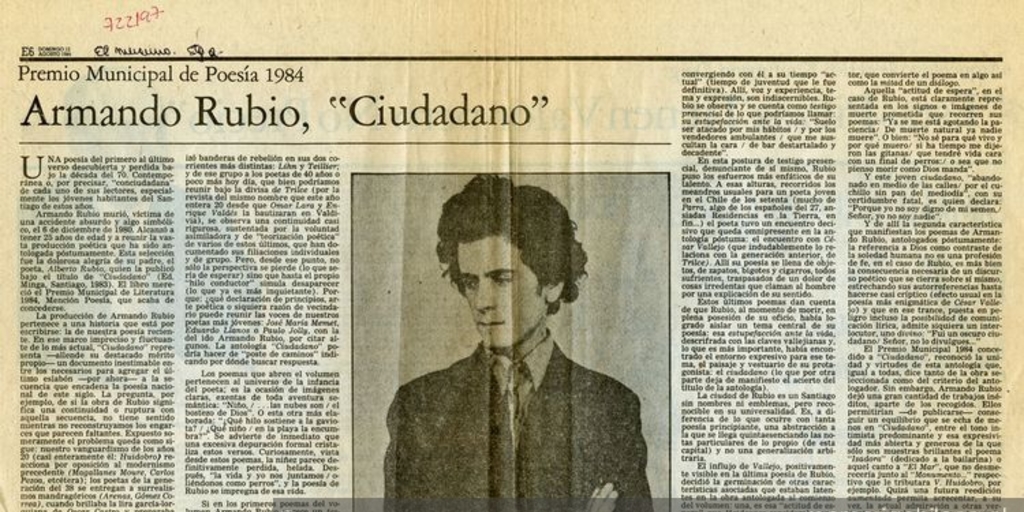 Armando Rubio, "Ciudadano"