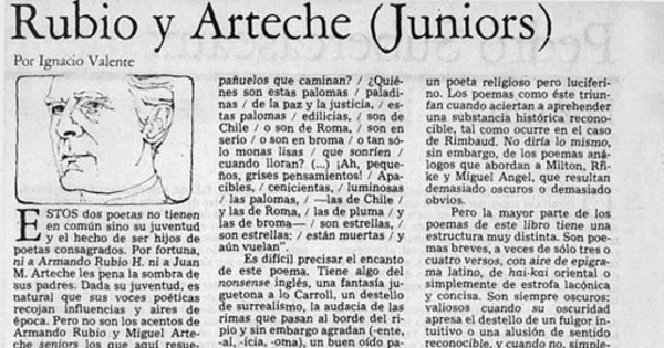 Rubio y Arteche (juniors)
