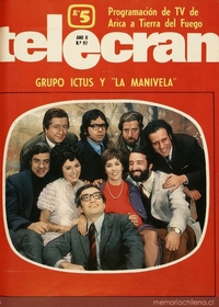 Telecrán : programación de TV de Arica a Tierra del Fuego : año 2, n° 97, 1971