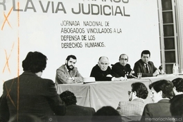Jornada Nacional de abogados vinculados a la defensa de los derechos humanos, noviembre de 1980
