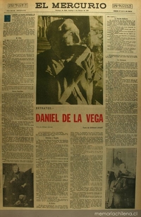 Retratos: Daniel de la Vega