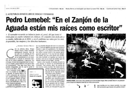 Pedro Lemebel, "En el Zanjón de la Aguada están mis raíces como escritor"