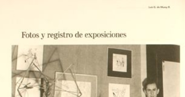 Luis Cáceres, Exposición surrealista, 1948