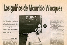Los guiños de Mauricio Wacquez