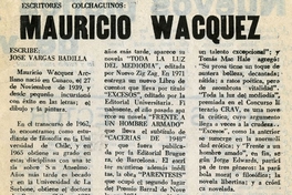 Mauricio Wacquez
