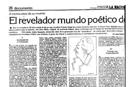 El revelador mundo poético de Gabriela Mistral