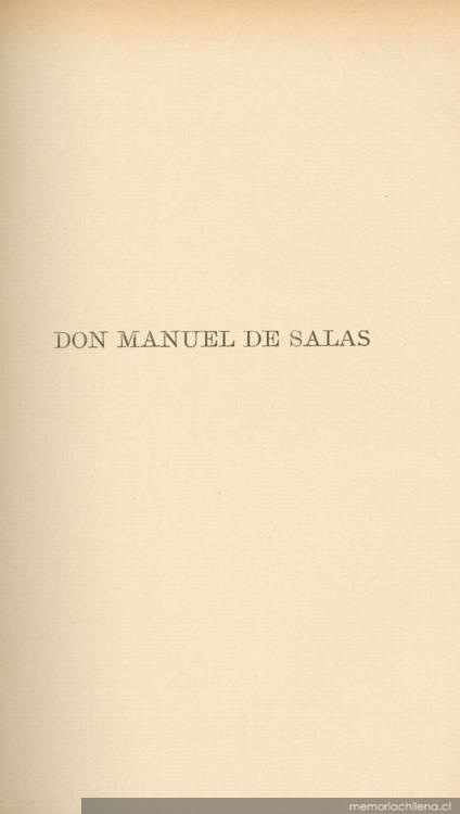Don Manuel de Salas