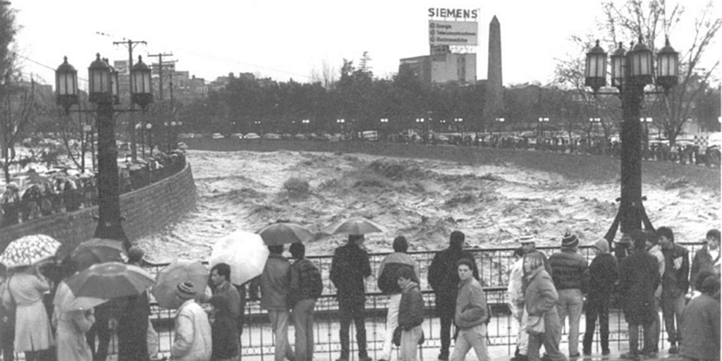 Río Mapocho, 1988