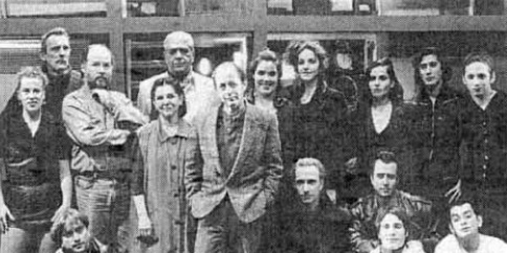Griffero y el elenco de Río abajo, 1995