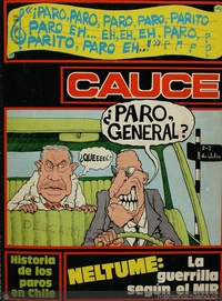 Revista Cauce: nº 81-89, 30 de junio a 25 de agosto de 1986