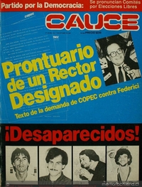 Revista Cauce: nº 128-139, 29 de octubre a 24 de diciembre de 1987