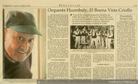 Orquesta Huambaly, El Buena Vista Criollo