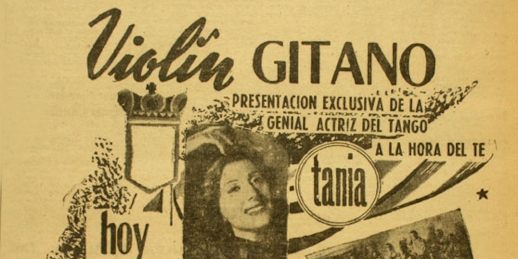 Aviso publicitario: "Havana Cuban´s" en el "Violín Gitano"