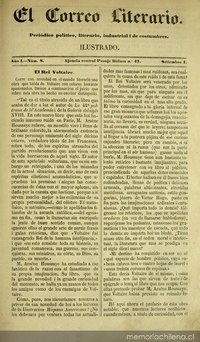 El correo literario: año 1, nº 8, 4 de septiembre de 1858