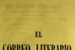 El Correo Literario: año 1, nº23, 11 de diciembre de 1864
