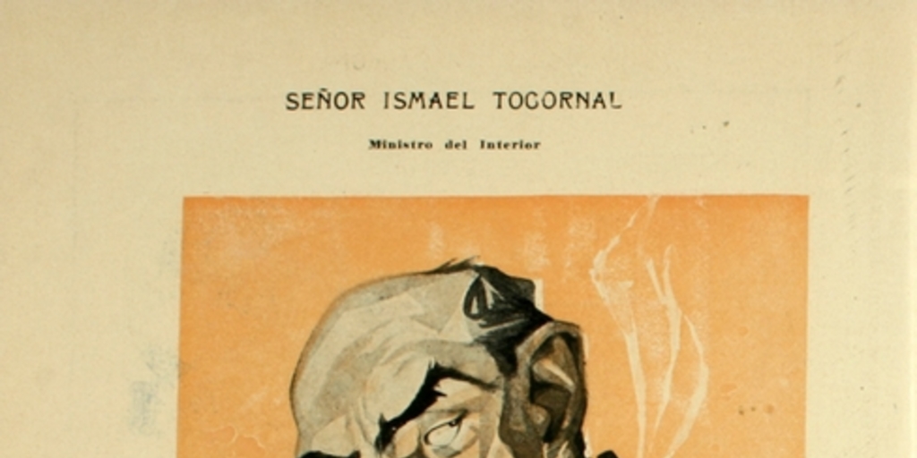Señor Ismael Tocornal: ministro del interior