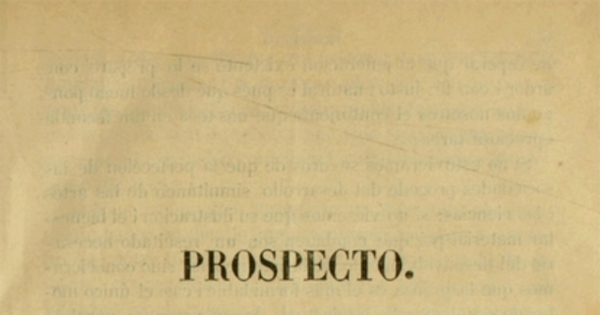 "Prospecto"