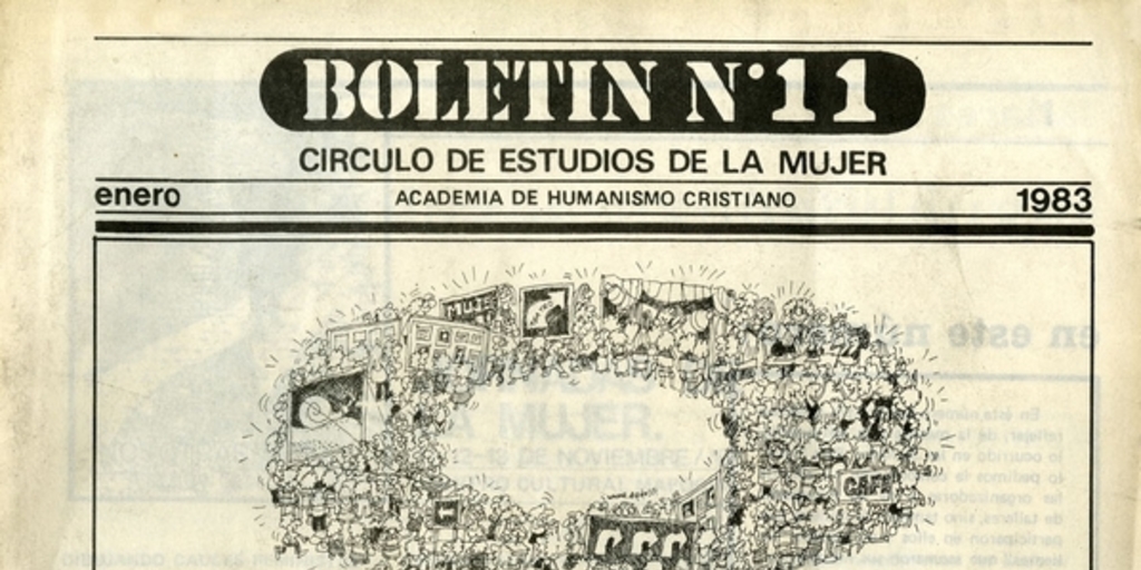 Boletín del Círculo de Estudios de la Mujer ; n° 11, 1983