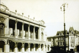 Plazuela del Teatro Municipal, ca. 1910