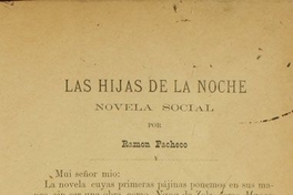 Ficha de suscripción a las entregas de "Las hijas de la noche" de Ramón Pacheco, 1886