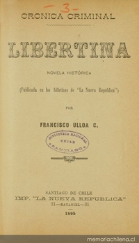 Libertina: novela histórica
