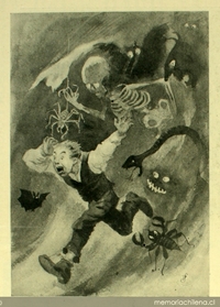 Ilustración para "La casa del diablo", de Henry Conti