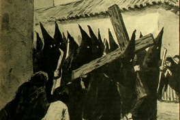 Ilustración para "A la sombra de la horca", de Joaquín Díaz Garcés, 1913