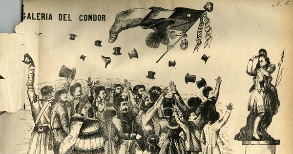 Galería del cóndor, 1863