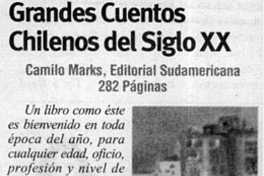 Grandes cuentos chilenos del siglo XX
